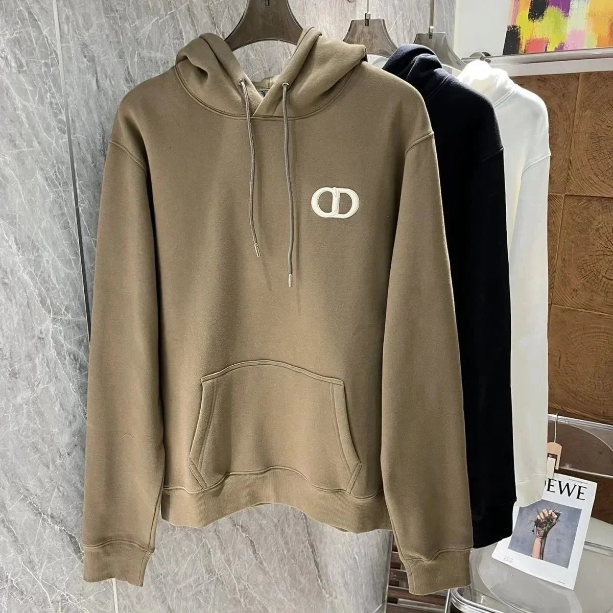 Dior Oblique Hoodie Sweatshirts - Thumbnail 9