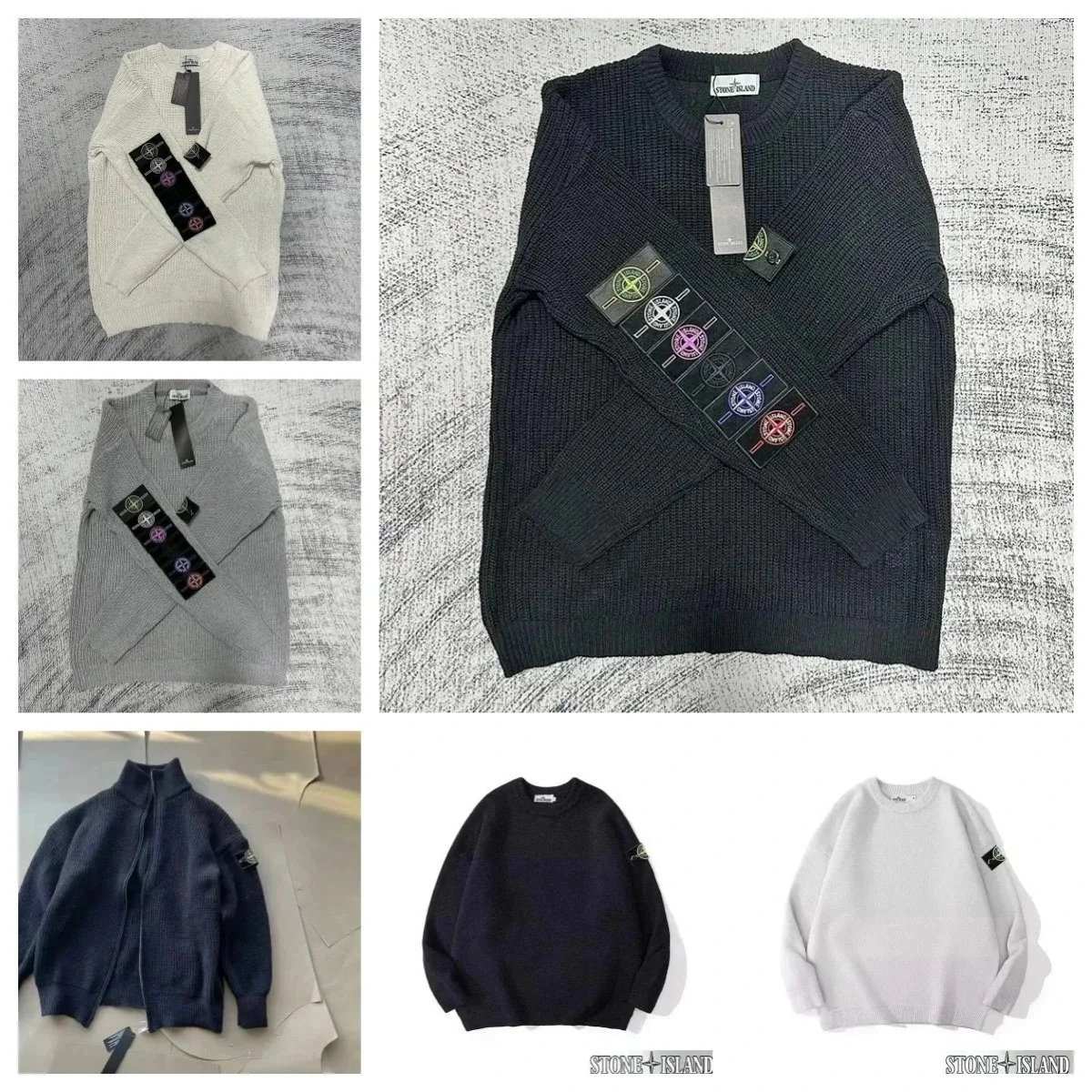 Stone Island Ribbed Crewneck Sweater Collection [30 styles]