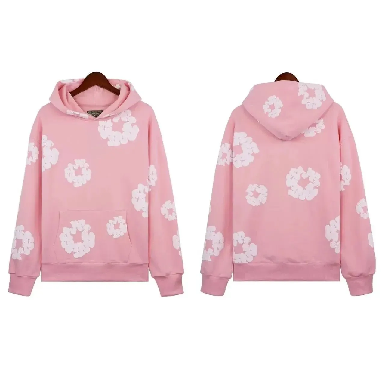 Pink hoodie