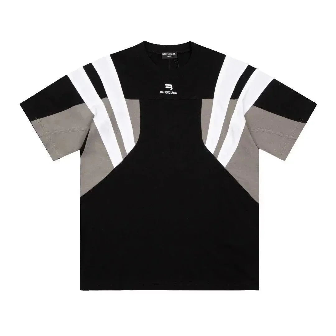 Black gray white stripe 002