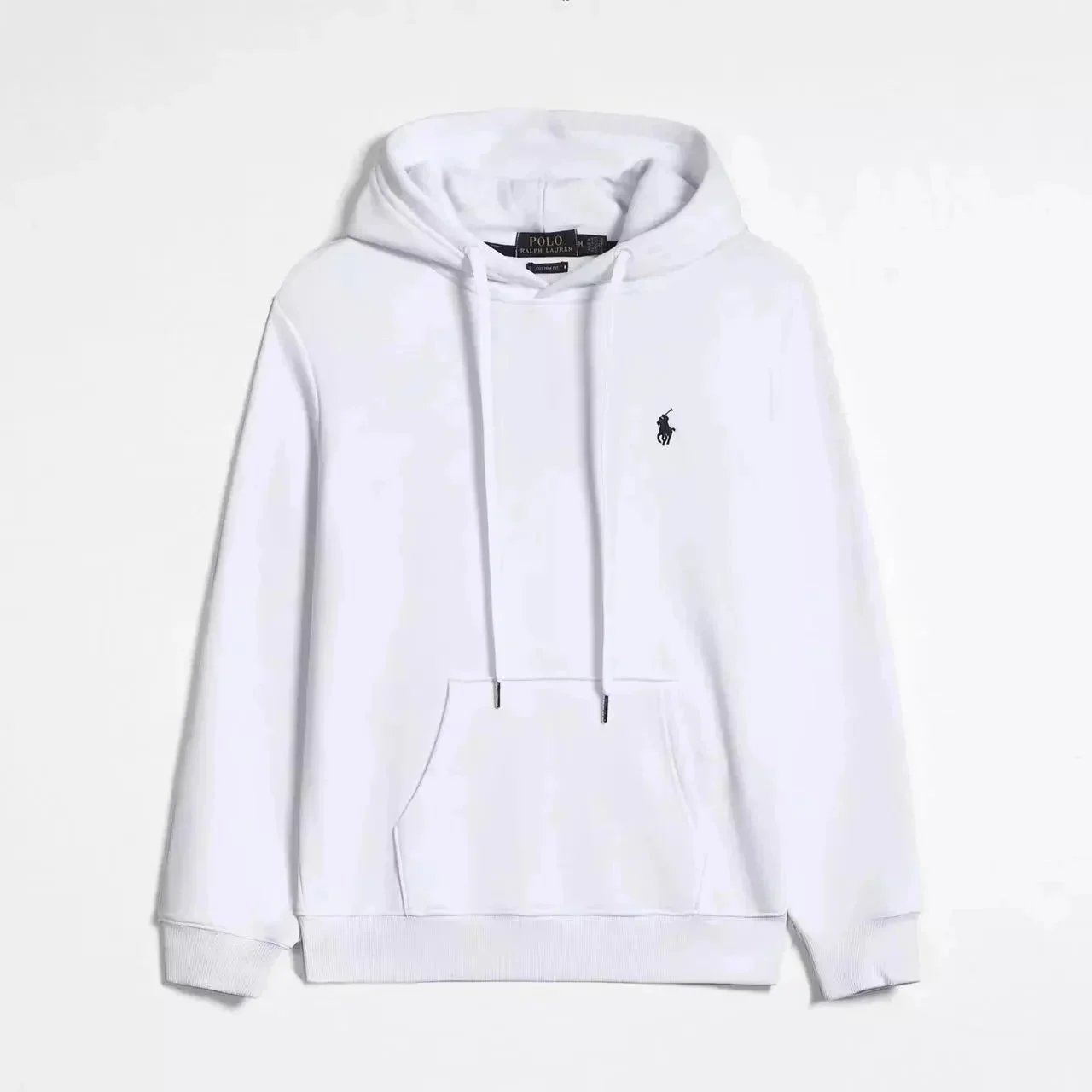 White pullover hoodie