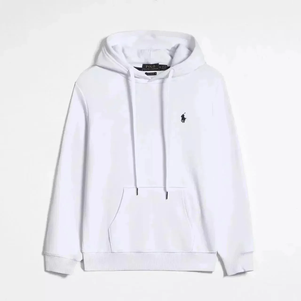 White pullover hoodie