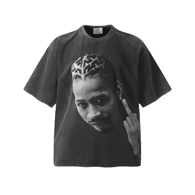 Basketball superstar BIG FACE portrait