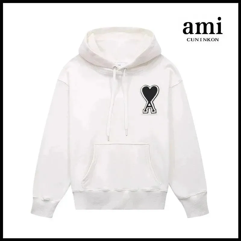 White 610 badge hooded design