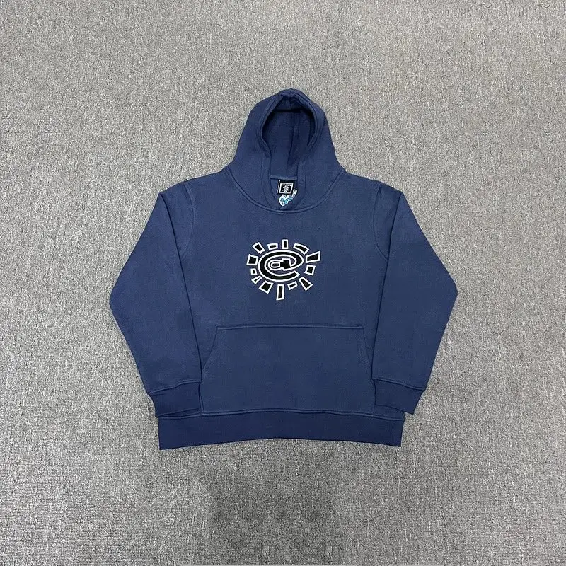 navy blue hoodie