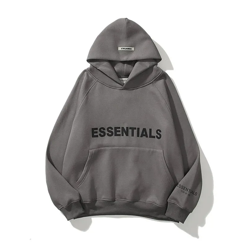 58 gray hooded
