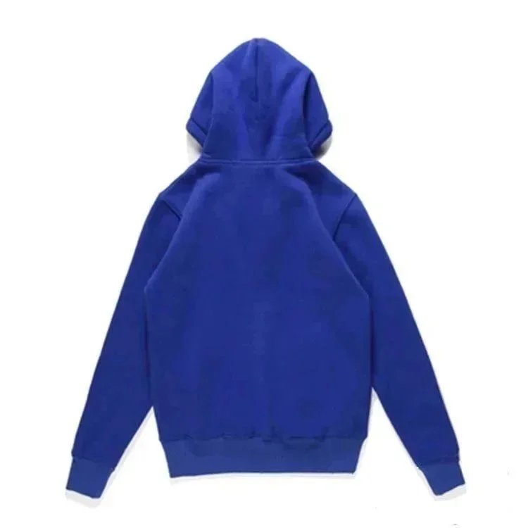 Front small red heart cardigan with blue loop