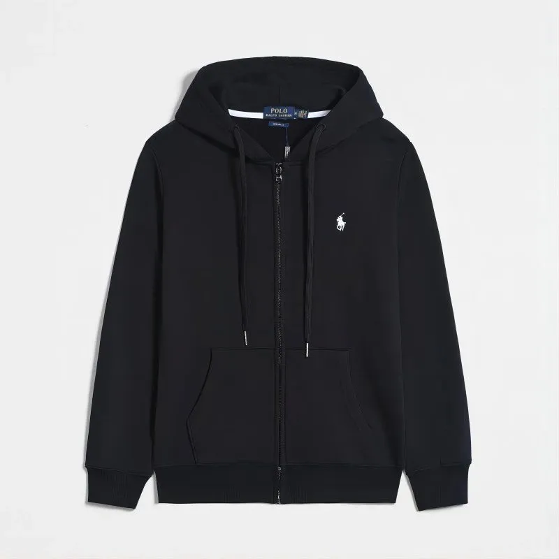 Zipper style black white label