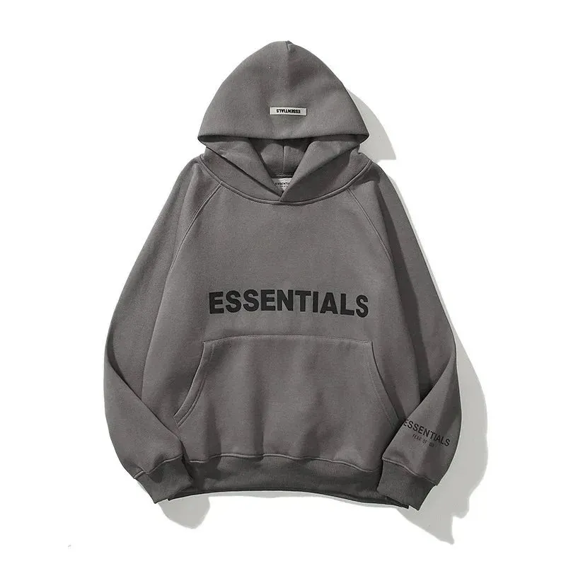58 gray hooded