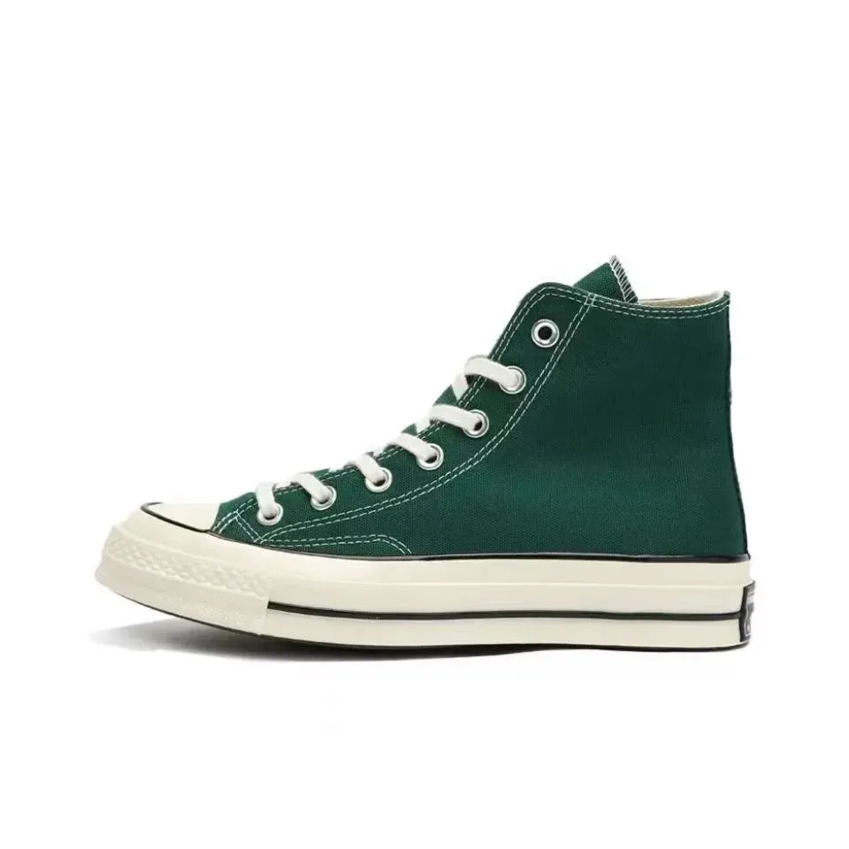16 dark green high top