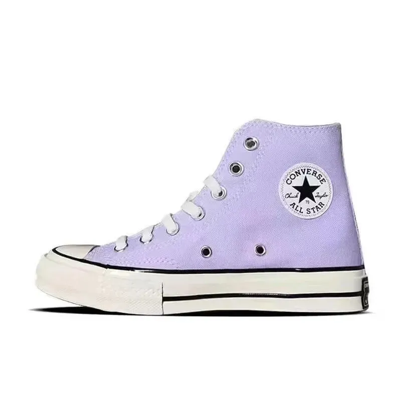 10 purple high tops