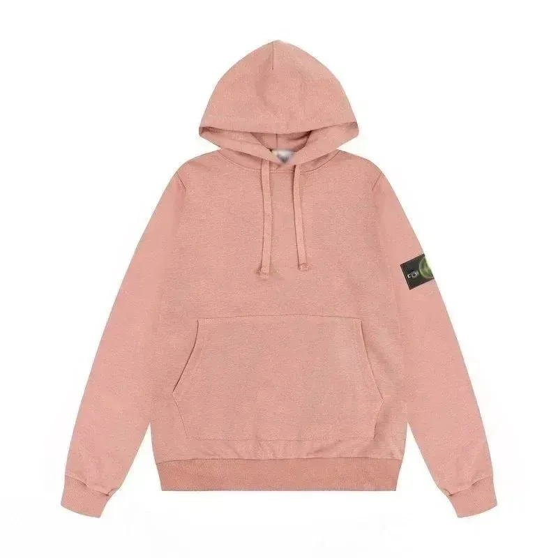 Pink hooded