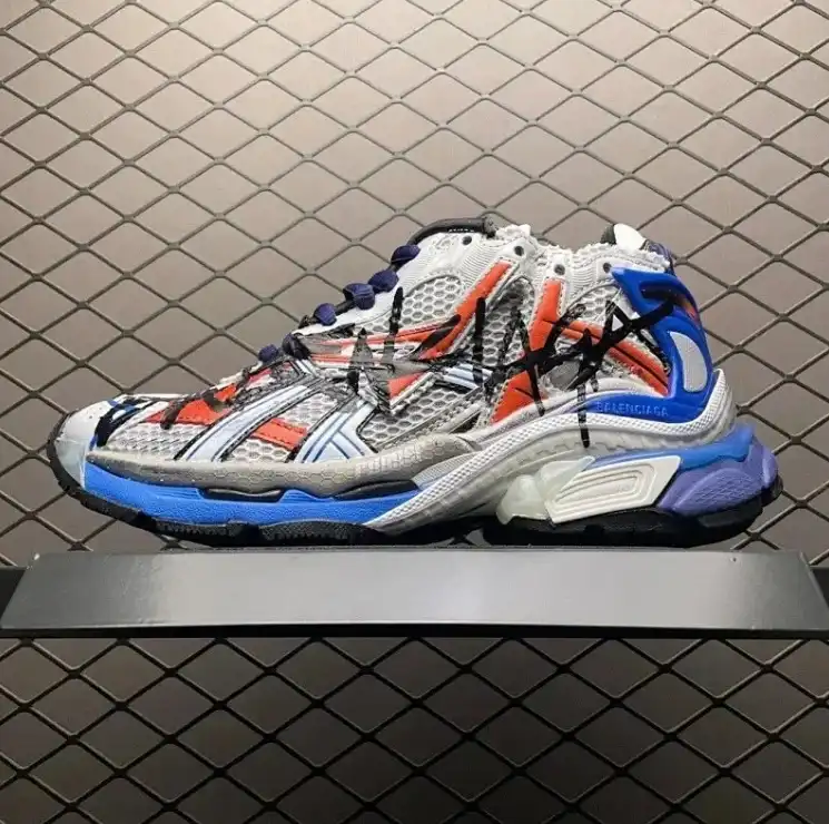 runner老爹鞋经典灰蓝